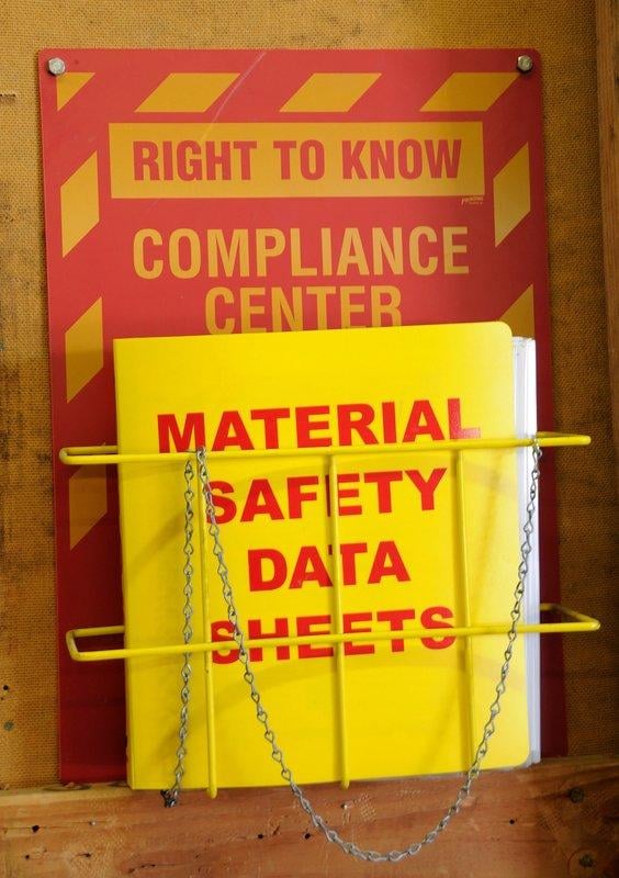 FAQs About Safety Data Sheets (SDS)