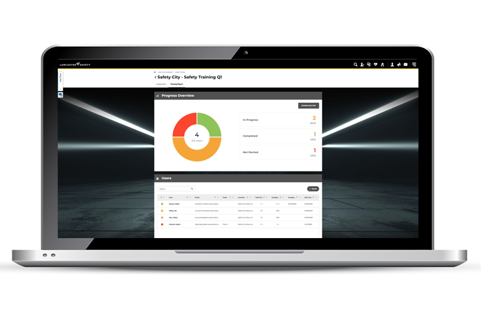 Lancaster Safety - Online Training Report Assignment