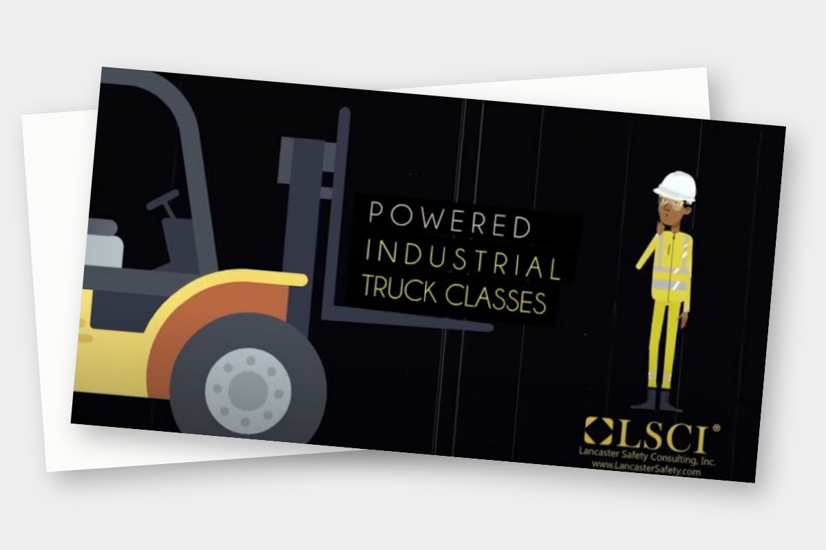 Forklift Operator Training for Each Class of Powered Industrial Trucks
