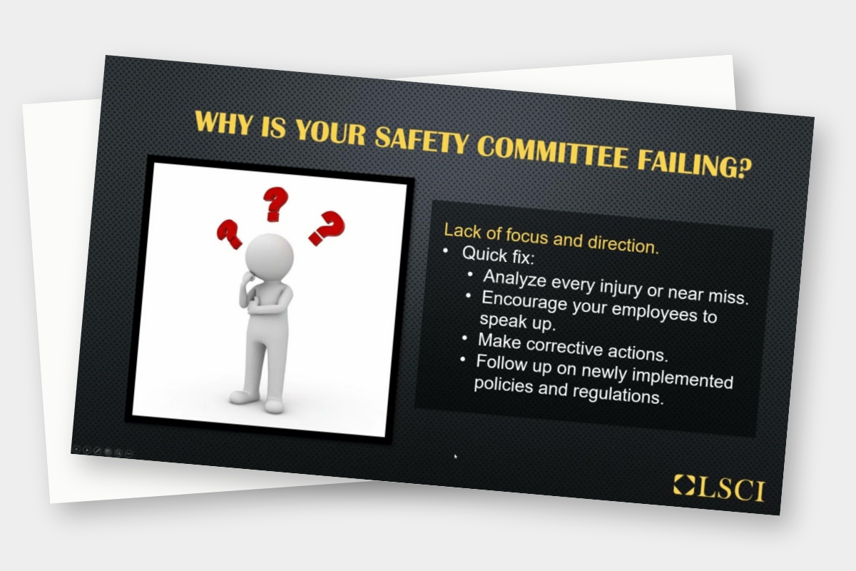 How to Have Effective Safety Committee Meetings