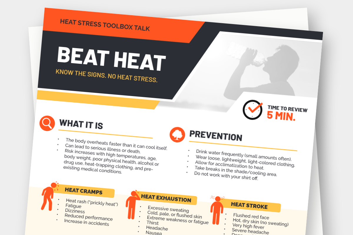 Toolbox Talk - Heat Stress