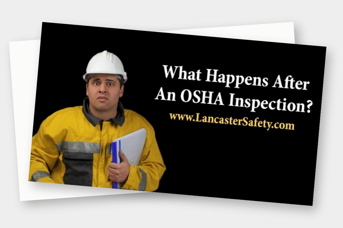 What Happens After an OSHA Inspection
